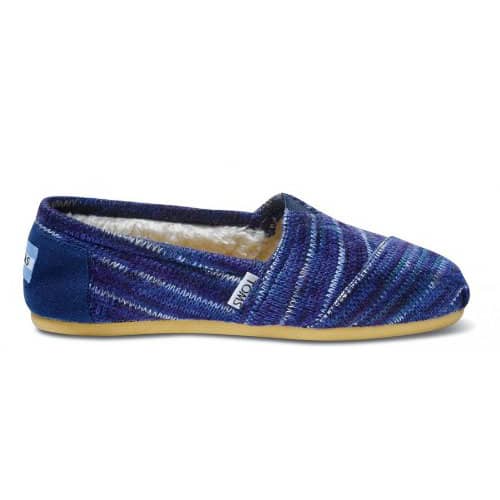 TOMS Classic Rust Knit Slip-On