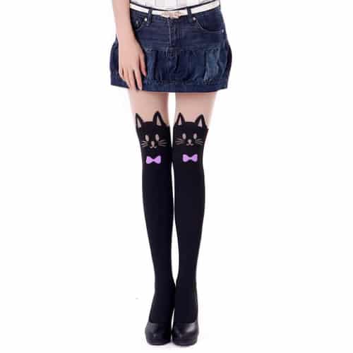 Printed Pantyhose Stockings