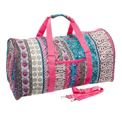 Bohemian Paisley Duffle Bag