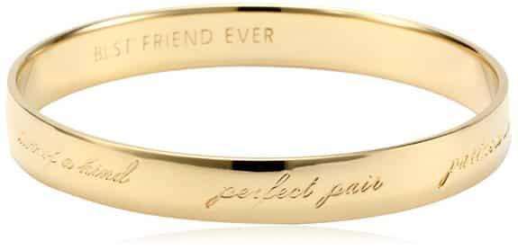 kate spade new york "Best Friend Ever" Bangle Bracelet