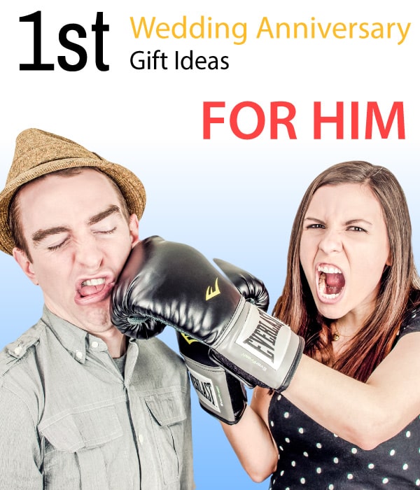 1st Paper Wedding Anniversary Gift Ideas for Him