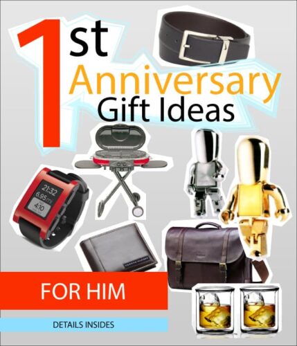 1st Paper Wedding Anniversary Gift Ideas for Him