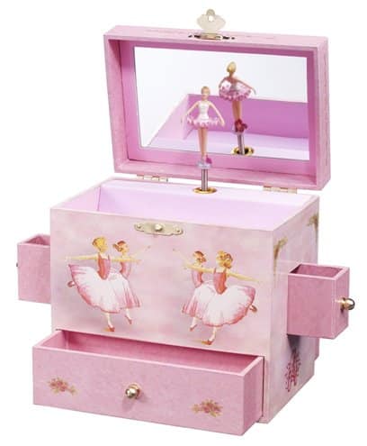 first dance recital gift ideas - Ballerina Treasure Music Box