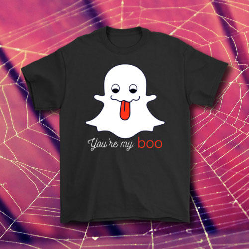 you're my boo men's t-shirt for halloween