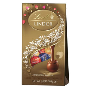 long-distance gifts for boyfriend | lindor valentine's day assortment truffle