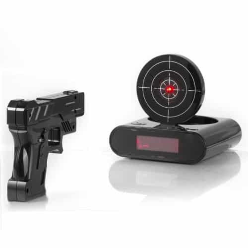 Creatov Gun and Target Alarm Clock