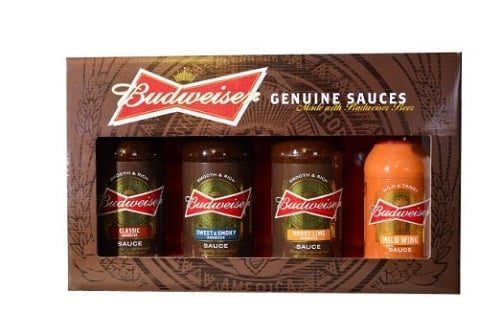 Budweiser Genuine Sauces Gift Set