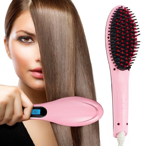 college graduation gift ideas for her - PrettyFirst Hair Straightener Brush