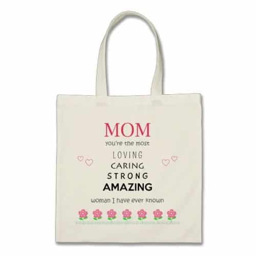 Amazing Mom Tote Bag