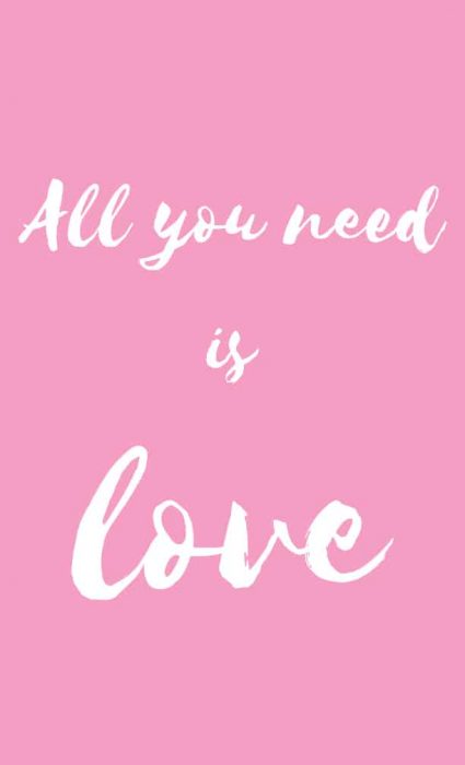 Pink quotes. Printable wall art