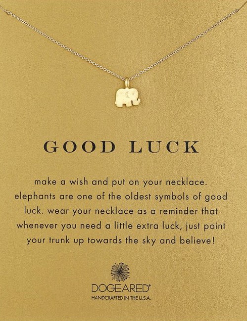 elephant good luck meaningful necklaces