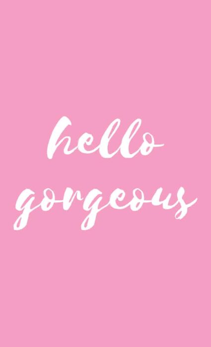 Pink quotes. Printable wall art