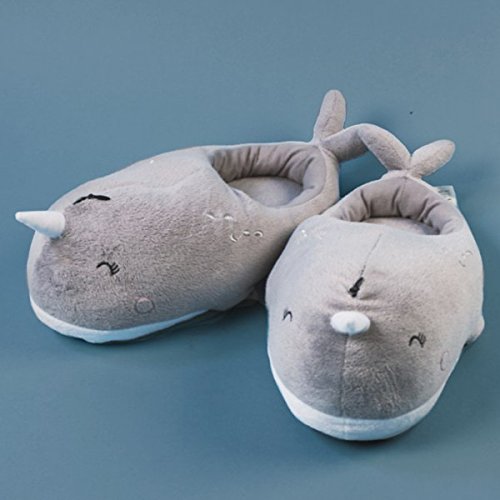 narwhal heated slippers