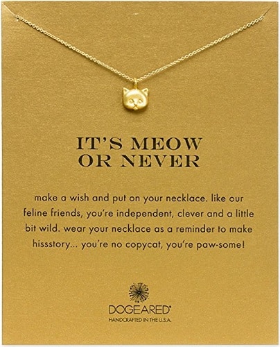 It's Meow Or Never Necklace