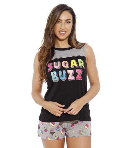 sugar buzz muffins sleepwear