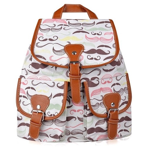 Mustache Backpack