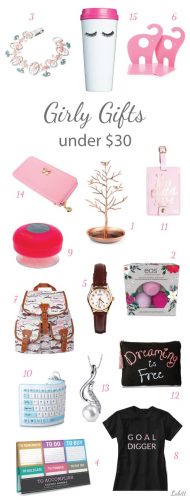 15 Girly Girl Gift Ideas for Adults and Youngsters