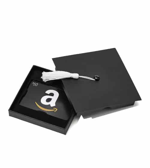 college gift for guy - graduation amazon gift card