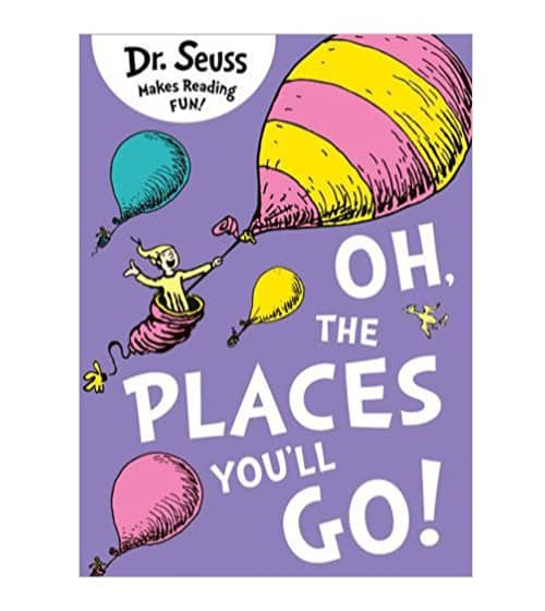 college graduation gift idea for guy - dr. seuss graduation book