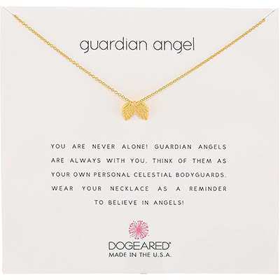 Dogeared Guardian Angel Pendant Necklace | national nurse week gift ideas, nurse graduation, nurse appreciation gift