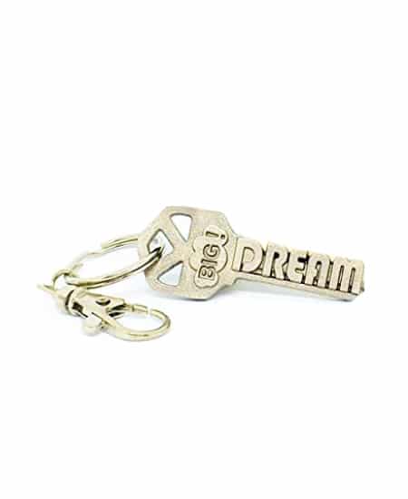 high school graduation gift idea for guys - Dream Big Keychain