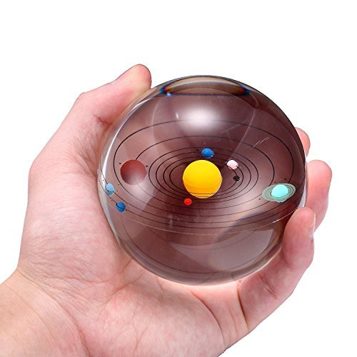 aircee mini solar system crystal ball