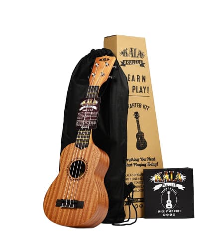 Kala Learn to Play Ukulele Starter Kit | National best friend day gift ideas for bestfriends