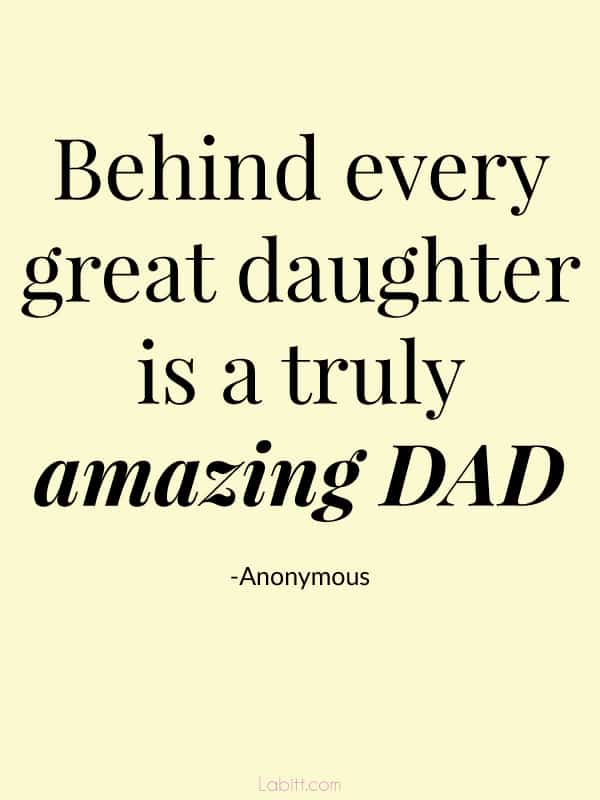 quotes about a girl and her dad