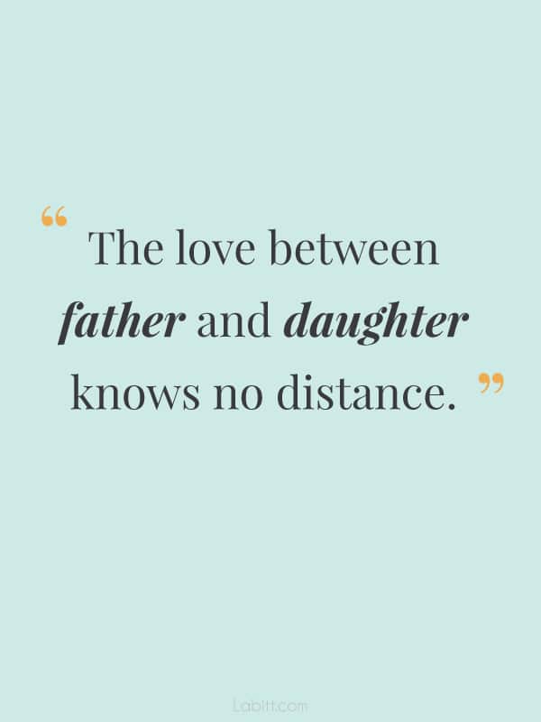 Father Daughter Quote