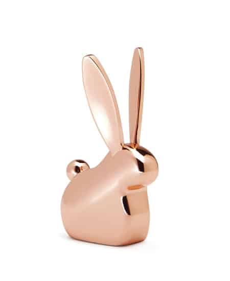 Copper Bunny Ring Holder Happy Best Friend Day! Best Friendship Gift Ideas