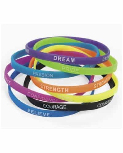 inspirational sayings bracelets