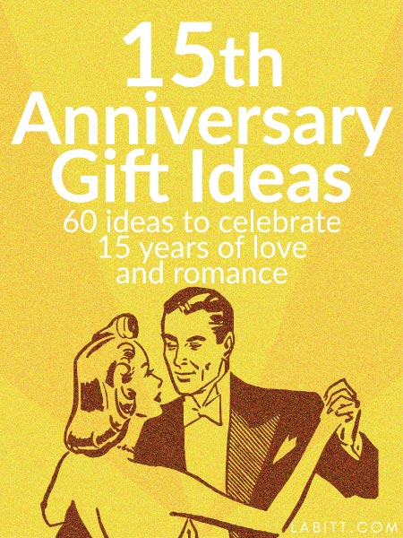 15th Wedding Anniversary Gift Ideas for Her