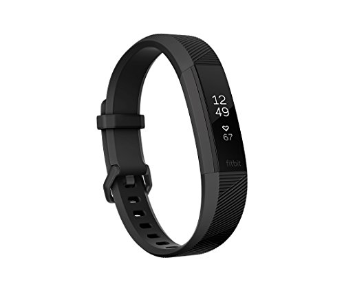 Fitbit Alta HR, Special Edition Black Gunmetal. . 15 Year Wedding Anniversary Gift Ideas for Husband and Wife. Gifts for Him and for Her.