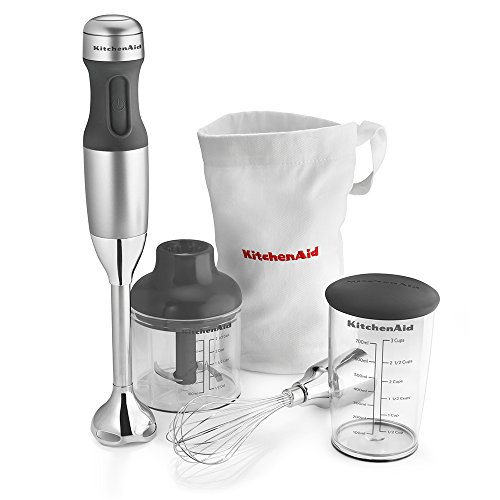 KitchenAid KHB2351CU 3-Speed Hand Blender. 15 Year Wedding Anniversary Gift Ideas for Her, for Wife. Women Gifts.