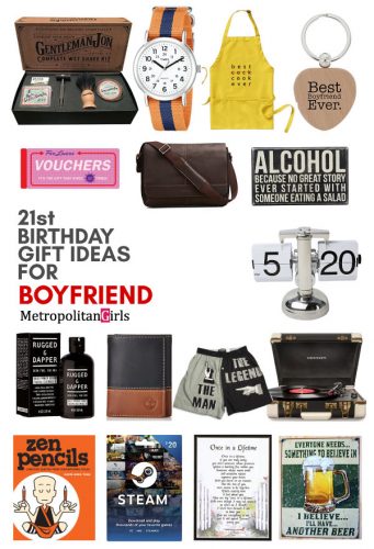 20 Best 21st Birthday Gifts for Your Boyfriend