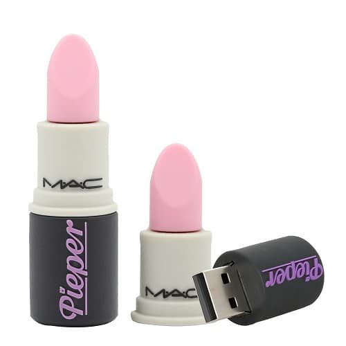 MAC Lipstick Flash Drive. Back to school supplies. Backpack essentials.