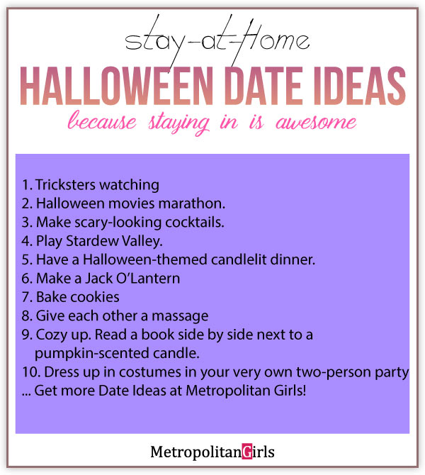 at home halloween couple date ideas