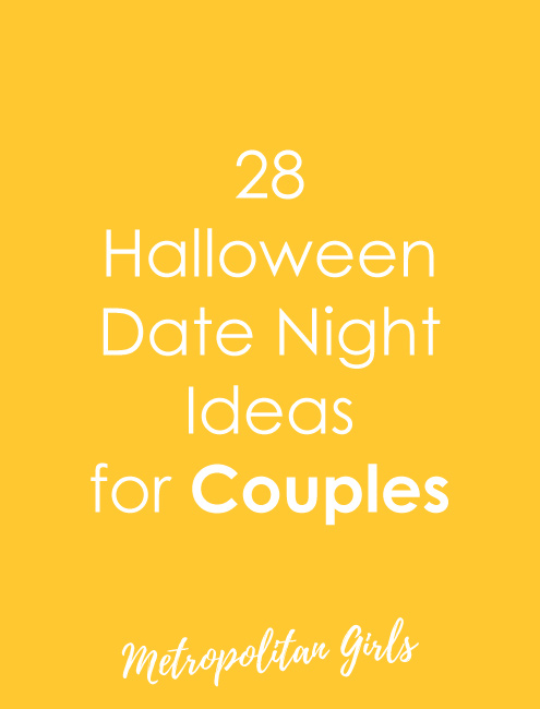 Halloween date night ideas for couples. Romantic and sexy activities for you and your partner.