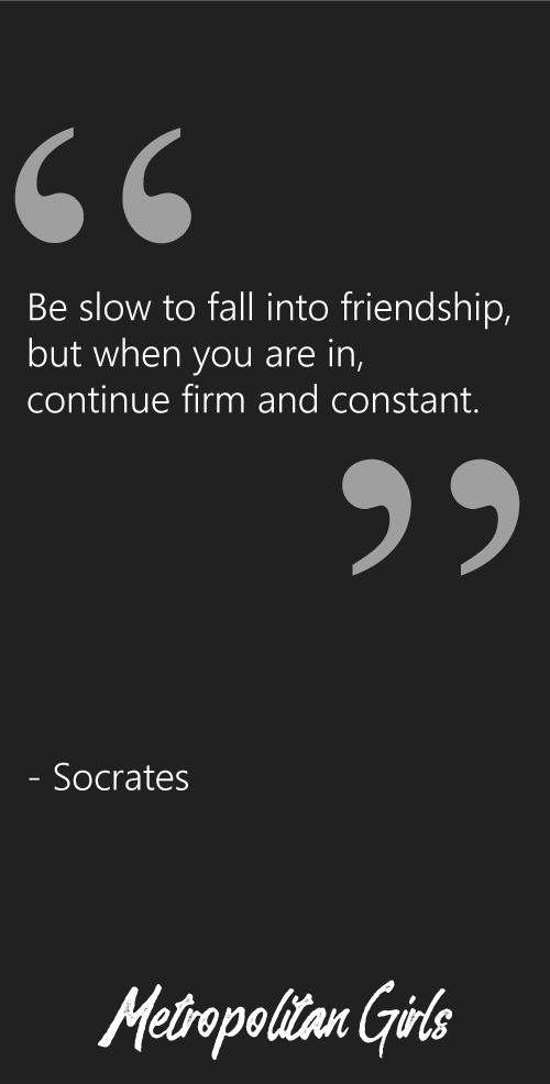 Socrates Friendship Quote | Best Friend Day Quotes and Sayings