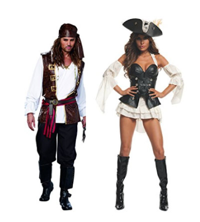 Pirates costumes for couples - halloween-couples-costumes