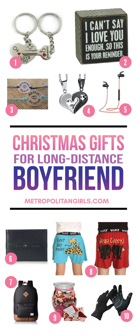Christmas Gift Ideas for Long-Distance Boyfriend 2017 - Metropolitan Girls