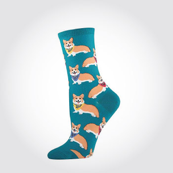cute corgi socks