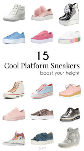 15 Height-Boosting Wedge Platform Sneakers You Should Check Out