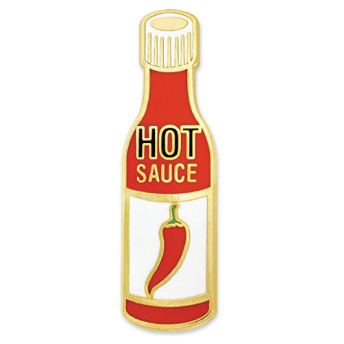 Hot Sauce Lapel Pin