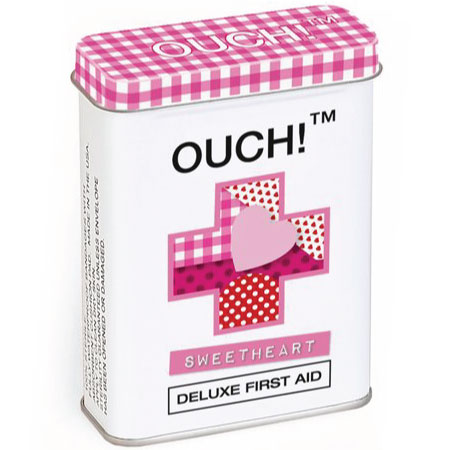 15+ Cute School Supplies for Kids: ouch sweetheart band air first aid for girls