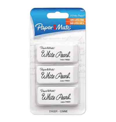 simple cheap erasers. minimalist back to school essential