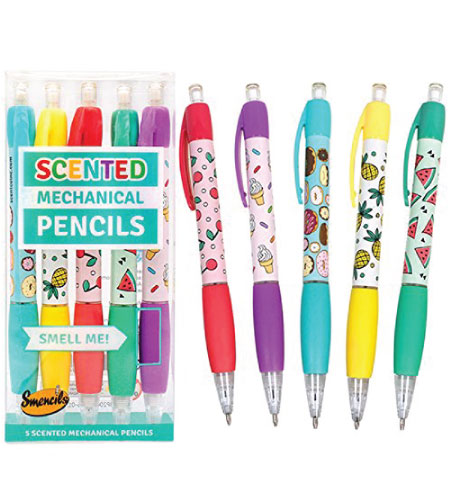 15+ Cute School Supplies for Kids: scented mechanical pencils
