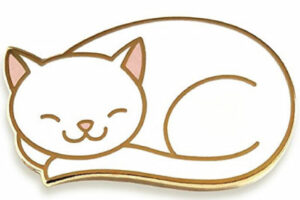 20 Cute Cat Lapel Pins