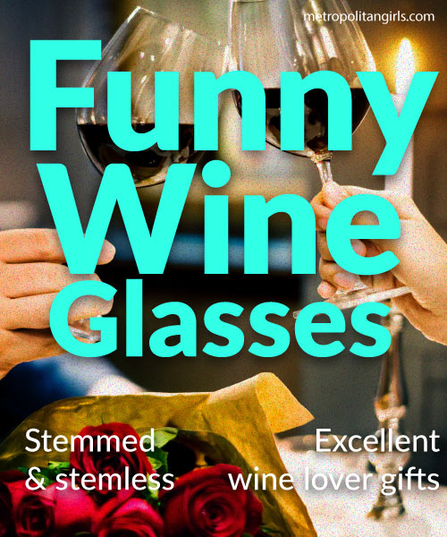 Funny Wine Glasses - 19 Ideas for Humorous Wine Lovers