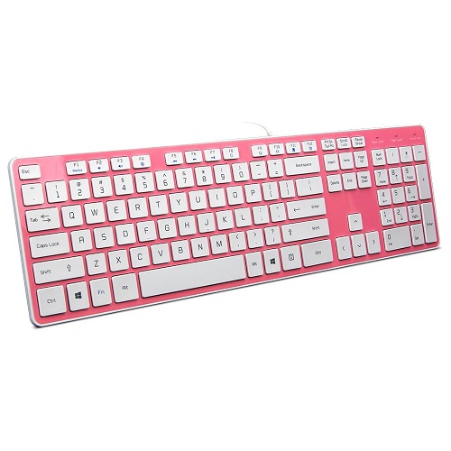 BFRIENDit Pink Wired USB Keyboard Office Equipment